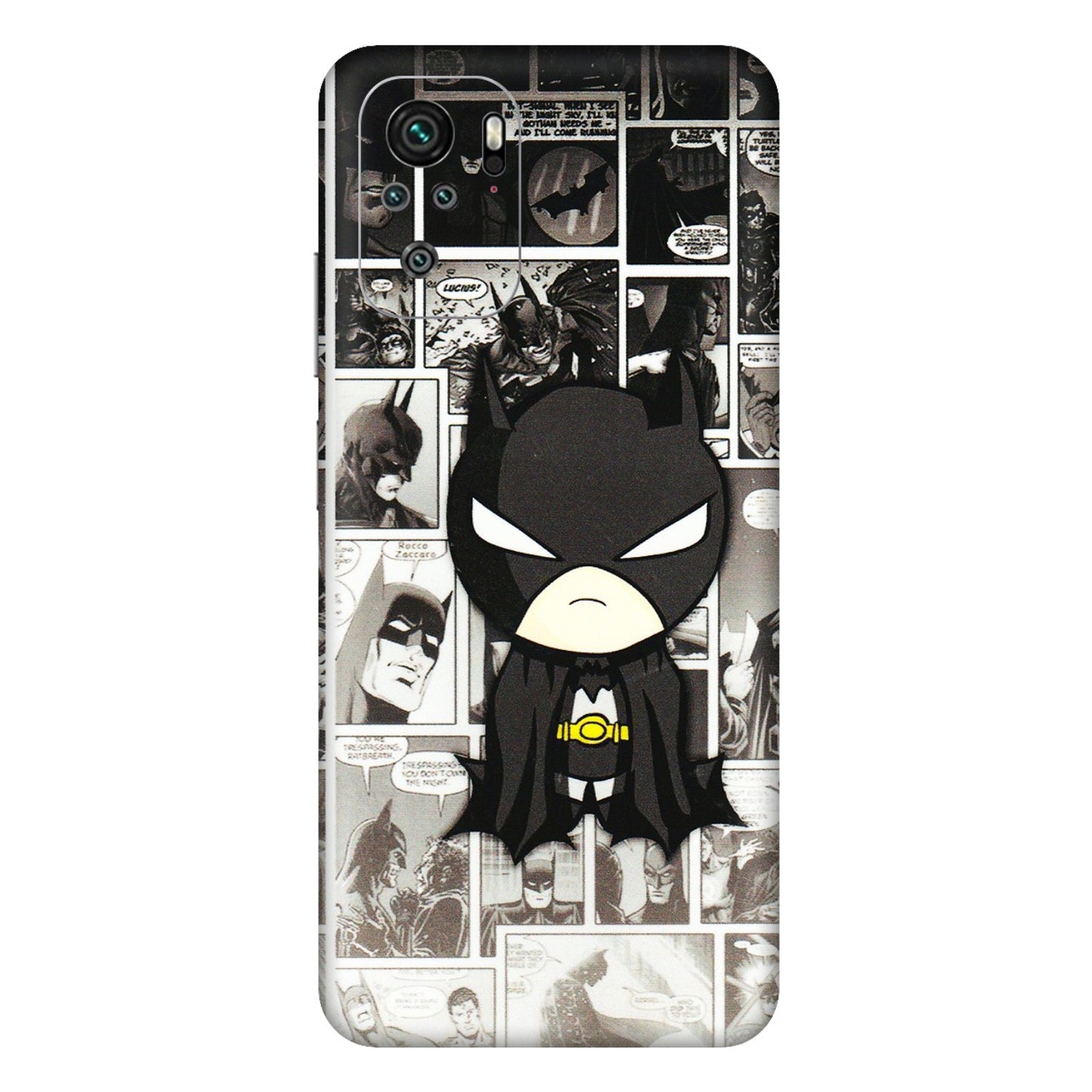 Xiaomi Redmi Phone Skins (All Models) - Toon Batman - 3D Embossed Finish (L-182) Redmi Note 11SE