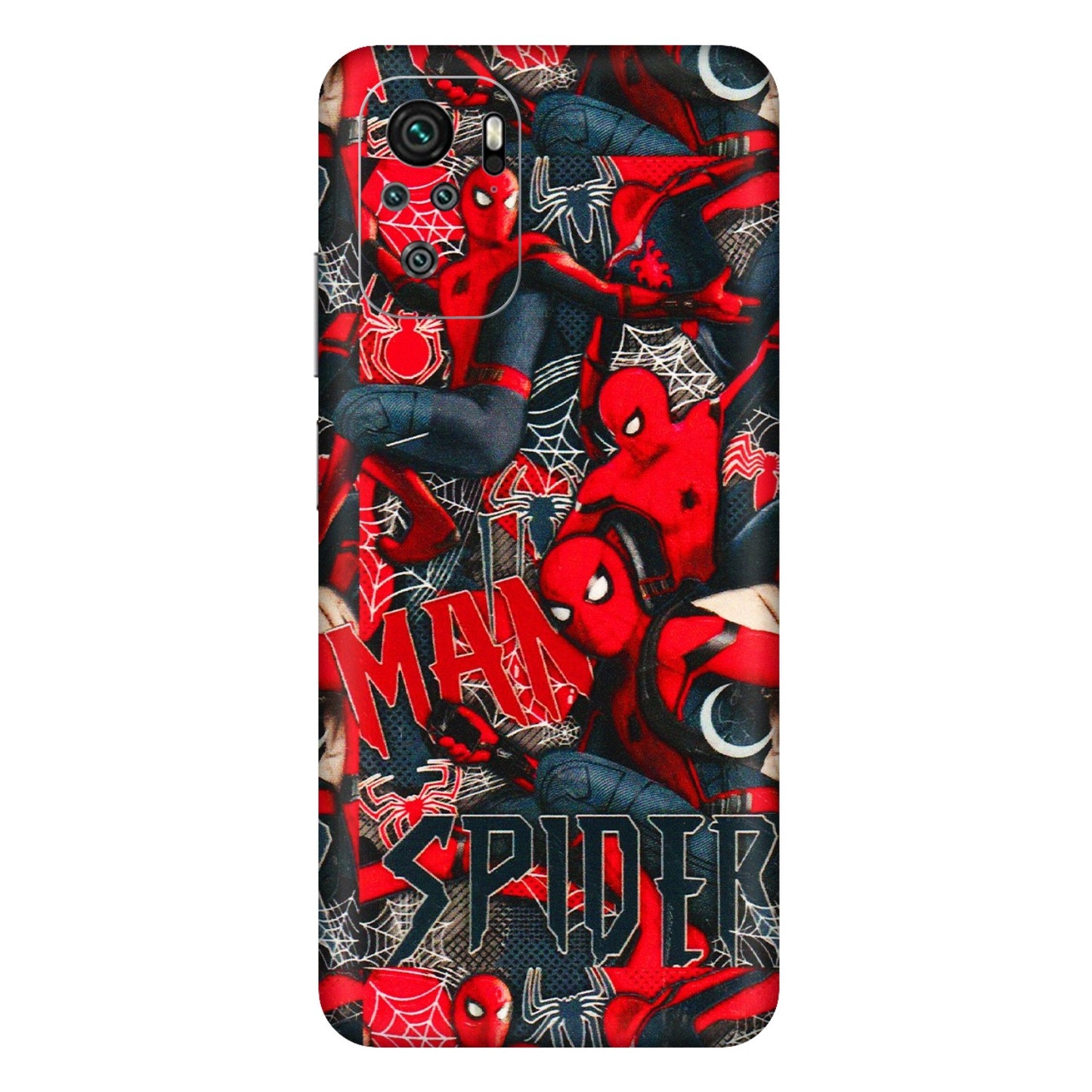 Xiaomi Redmi Phone Skins (All Models) - SpiderMan Cool - 3D Embossed Finish (L-188) Redmi Note 11SE