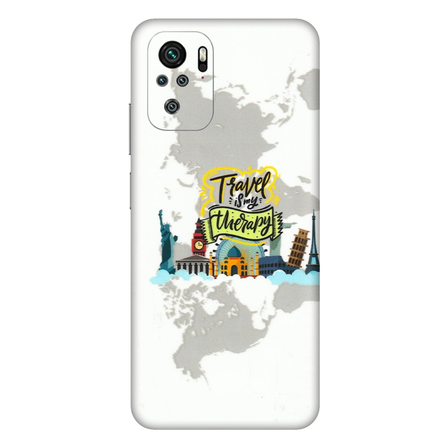 Xiaomi Redmi Phone Skins (All Models) - Travel Therapy - 3D Embossed Finish (L-199) Redmi Note 11SE