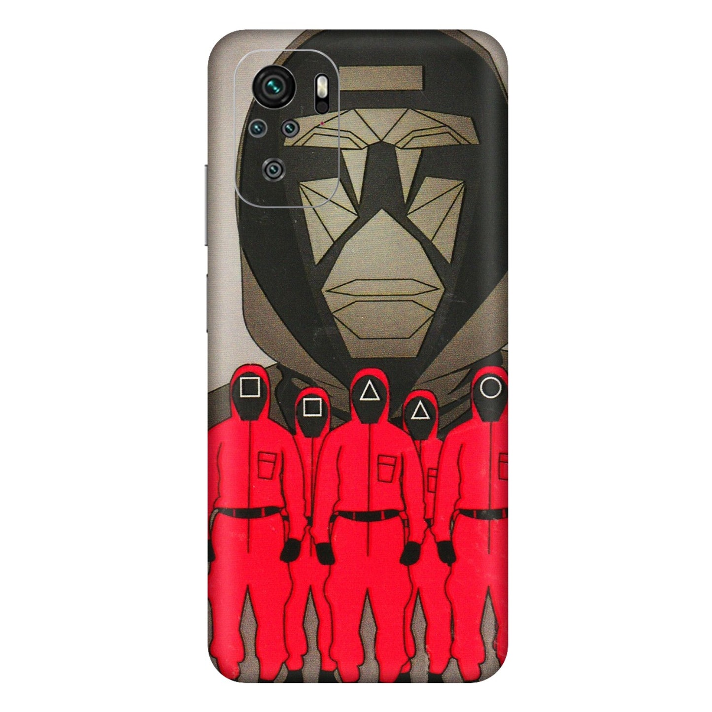 Xiaomi Redmi Phone Skins (All Models) - Squid Game Hero - 3D Embossed Finish (L-245) Redmi Note 11SE