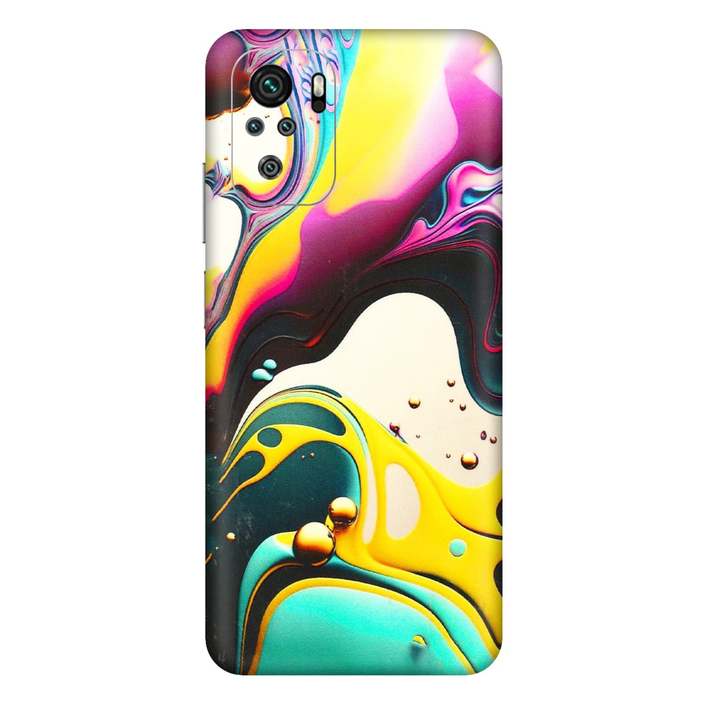Xiaomi Redmi Phone Skins (All Models) - Multicolor Abstract pattern - 3D Embossed Finish (L-254) Redmi Note 11SE