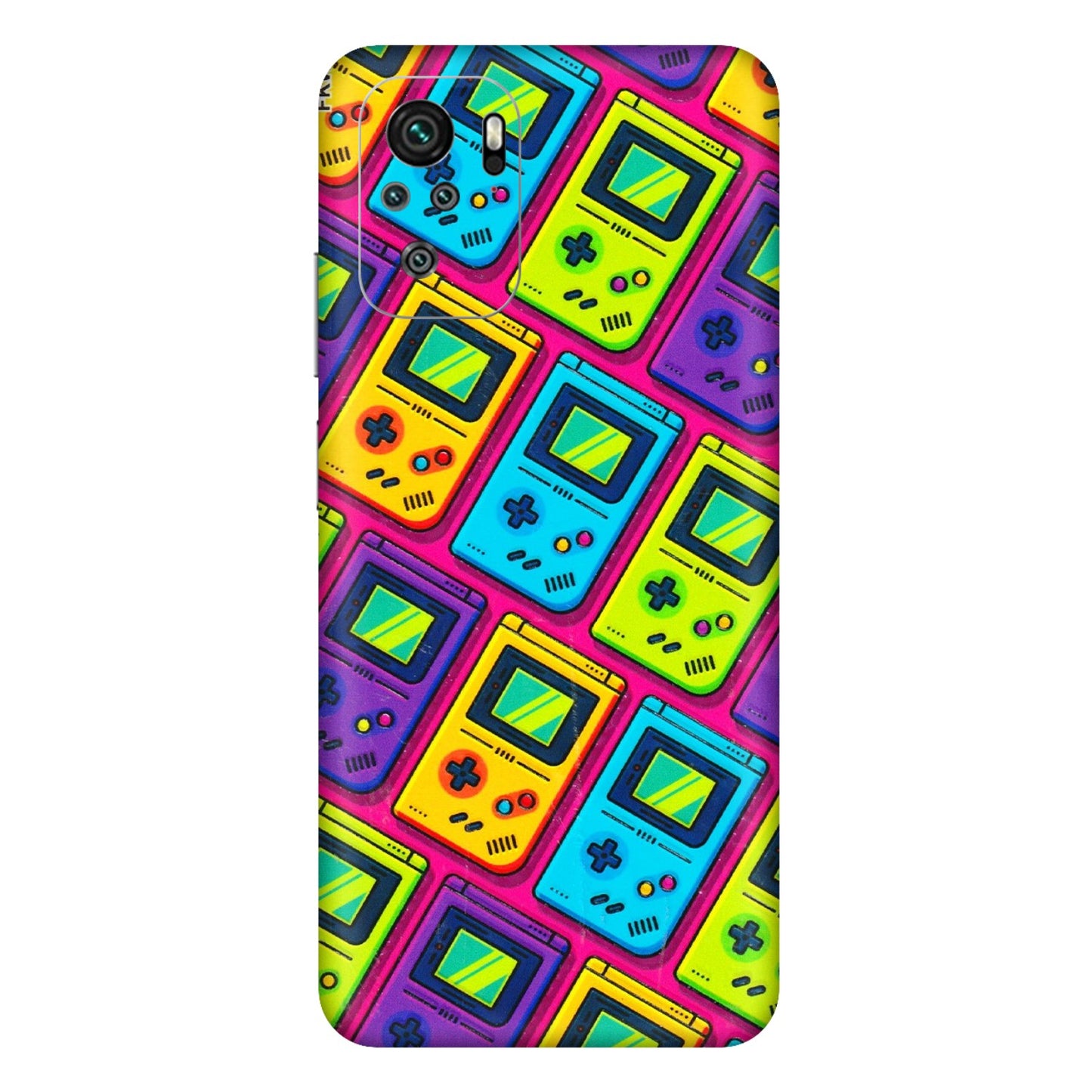 Xiaomi Redmi Phone Skins (All Models) - Gameboy Colourful - 3D Embossed Finish (L-266) Redmi Note 11SE