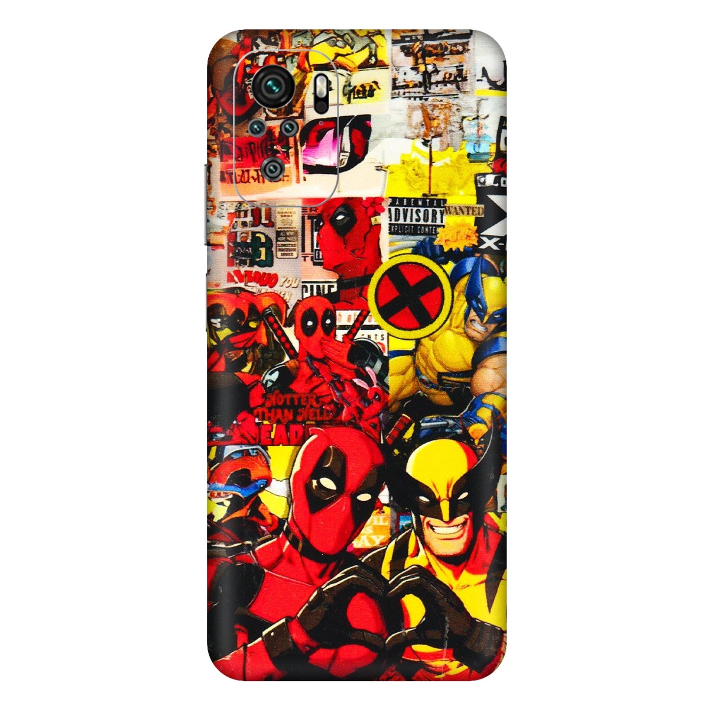 Xiaomi Redmi Phone Skins (All Models) - Spidy Wolverine - 3D Embossed Finish (L-310) Redmi Note 11SE