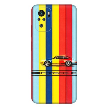 Xiaomi Redmi Phone Skins (All Models) - Multicolour Porche - 3D Embossed Finish (L-39) Redmi Note 11SE