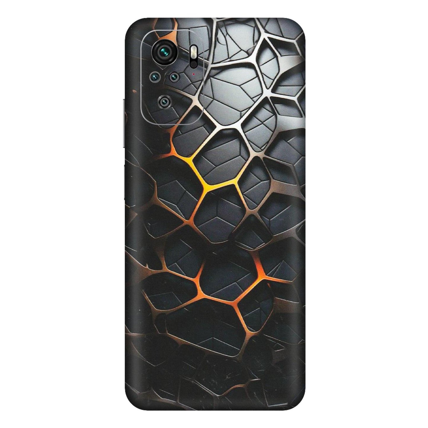Xiaomi Redmi Phone Skins (All Models) - New Abstract Graphite Tiles - Matte Finish (M-130) Redmi Note 11SE