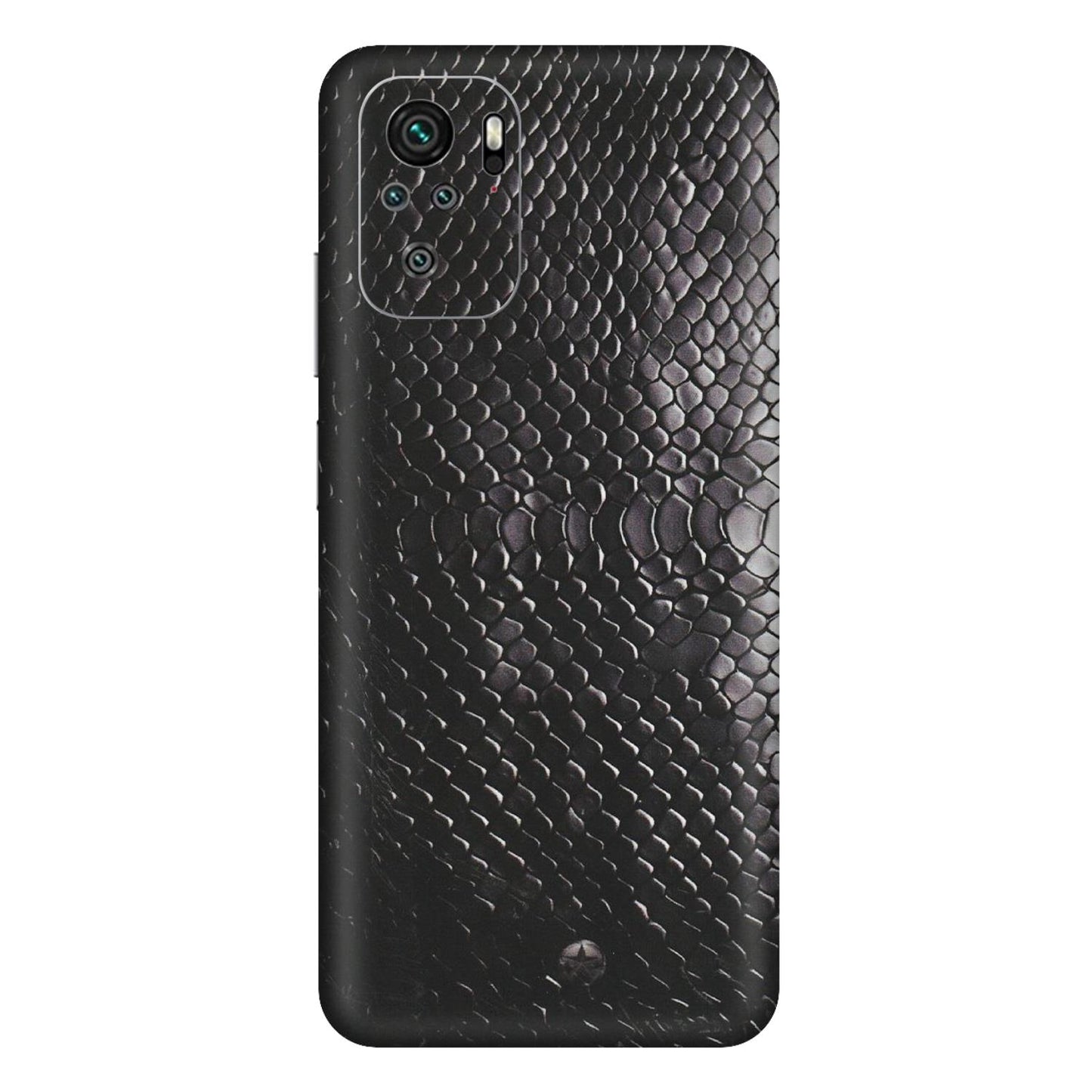 Xiaomi Redmi Phone Skins (All Models) - Black Snack Leather - Matte Finish (M-147) Redmi Note 11SE