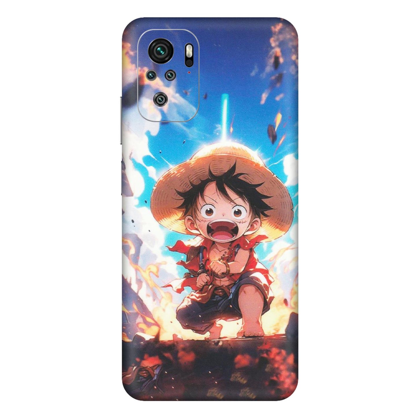 Xiaomi Redmi Phone Skins (All Models) - Toon One Piece Cute Character - Matte Finish (M-35) Redmi Note 11SE