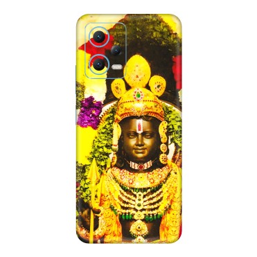 Xiaomi Redmi Phone Skins (All Models) - Ram Lalla Ayodhya - 3D Embossed Finish (L-103) Redmi Note 12 5G