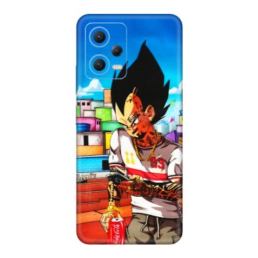 Xiaomi Redmi Phone Skins (All Models) - Vegeta - 3D Embossed Finish (L-136) Redmi Note 12 5G