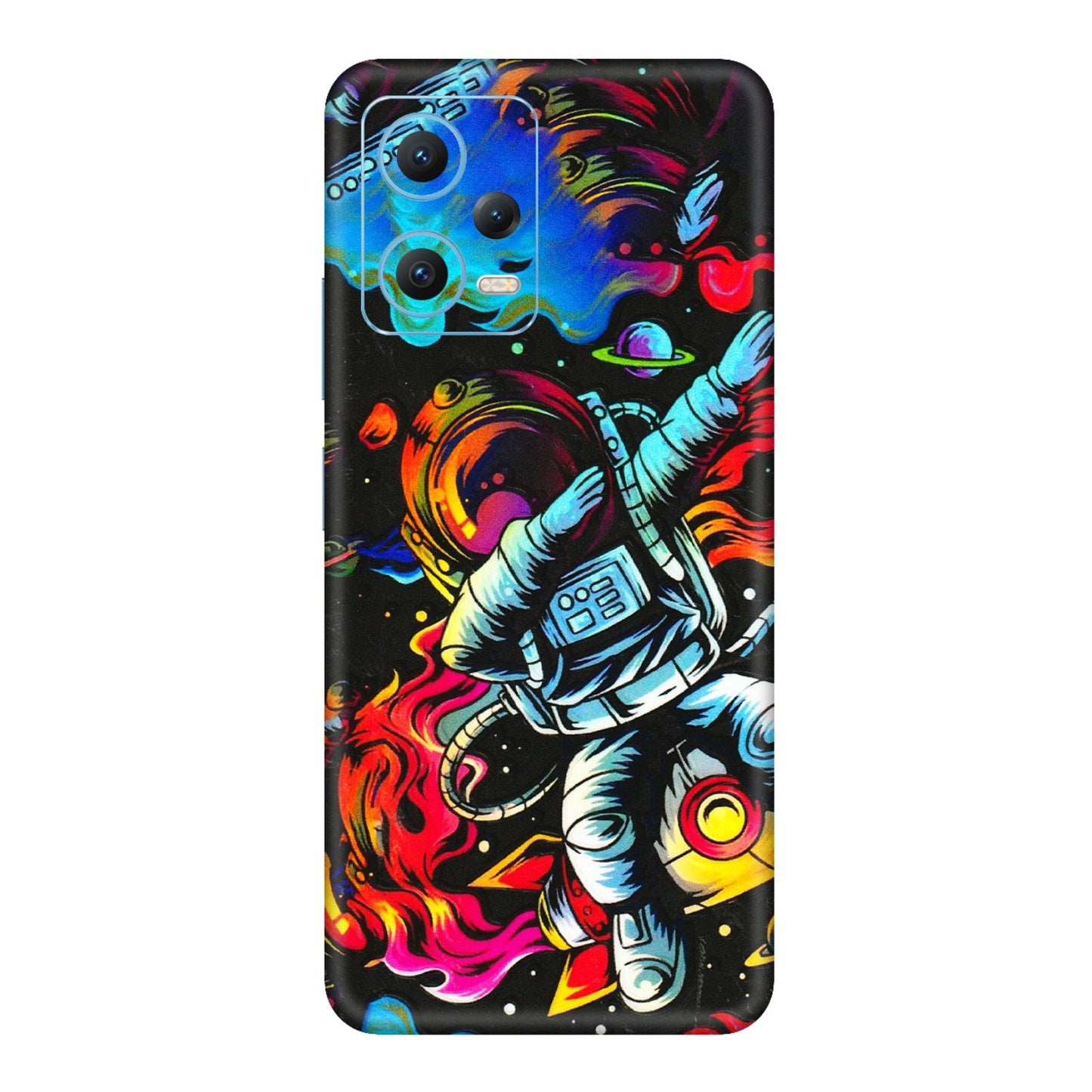 Xiaomi Redmi Phone Skins (All Models) - Astronaut Dope - 3D Embossed Finish (L-191) Redmi Note 12 5G