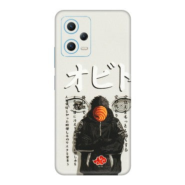 Xiaomi Redmi Phone Skins (All Models) - Obito Anime Eye - 3D Embossed Finish (L-19) Redmi Note 12 5G