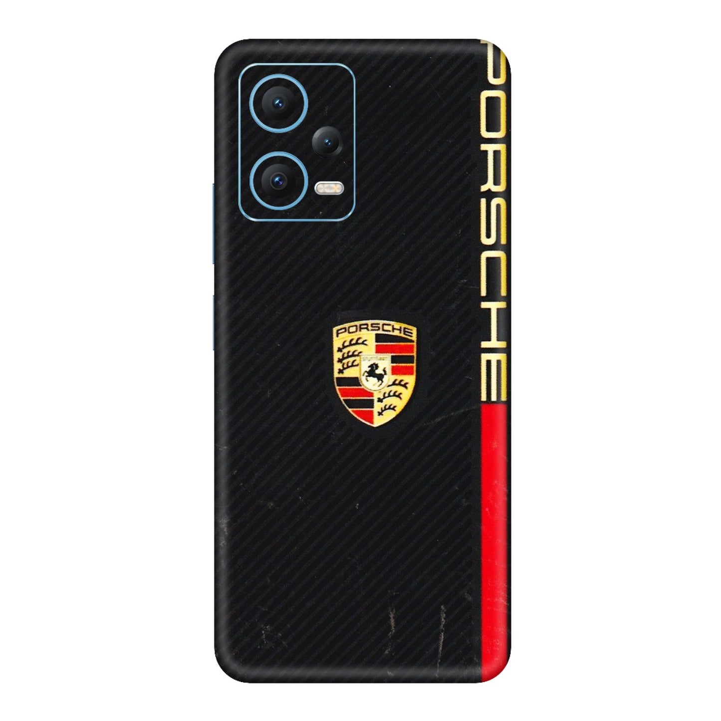 Xiaomi Redmi Phone Skins (All Models) - Premium Porsche - 3D Embossed Finish (L-225) Redmi Note 12 5G