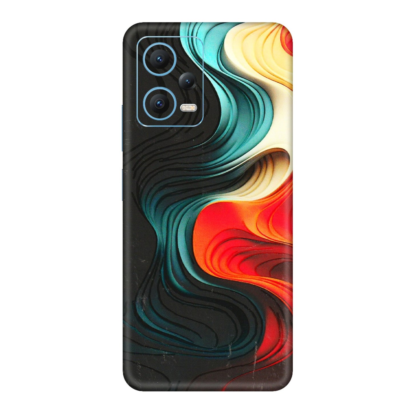 Xiaomi Redmi Phone Skins (All Models) - The Silky Swirl - 3D Embossed Finish (L-240) Redmi Note 12 5G