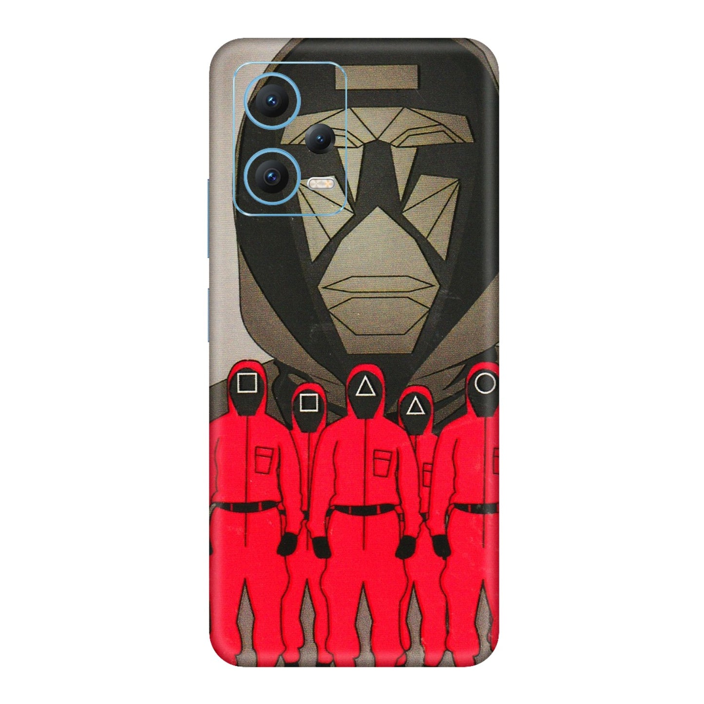 Xiaomi Redmi Phone Skins (All Models) - Squid Game Hero - 3D Embossed Finish (L-245) Redmi Note 12 5G