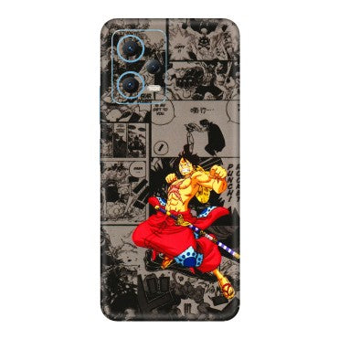 Xiaomi Redmi Phone Skins (All Models) - One Piece Rocket Punch Manga - 3D Embossed Finish (L-25) Redmi Note 12 5G