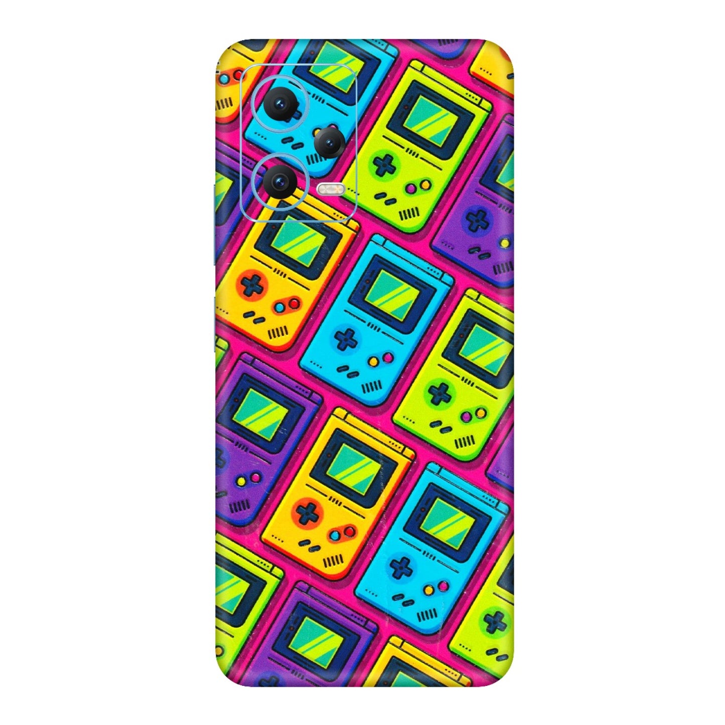 Xiaomi Redmi Phone Skins (All Models) - Gameboy Colourful - 3D Embossed Finish (L-266) Redmi Note 12 5G