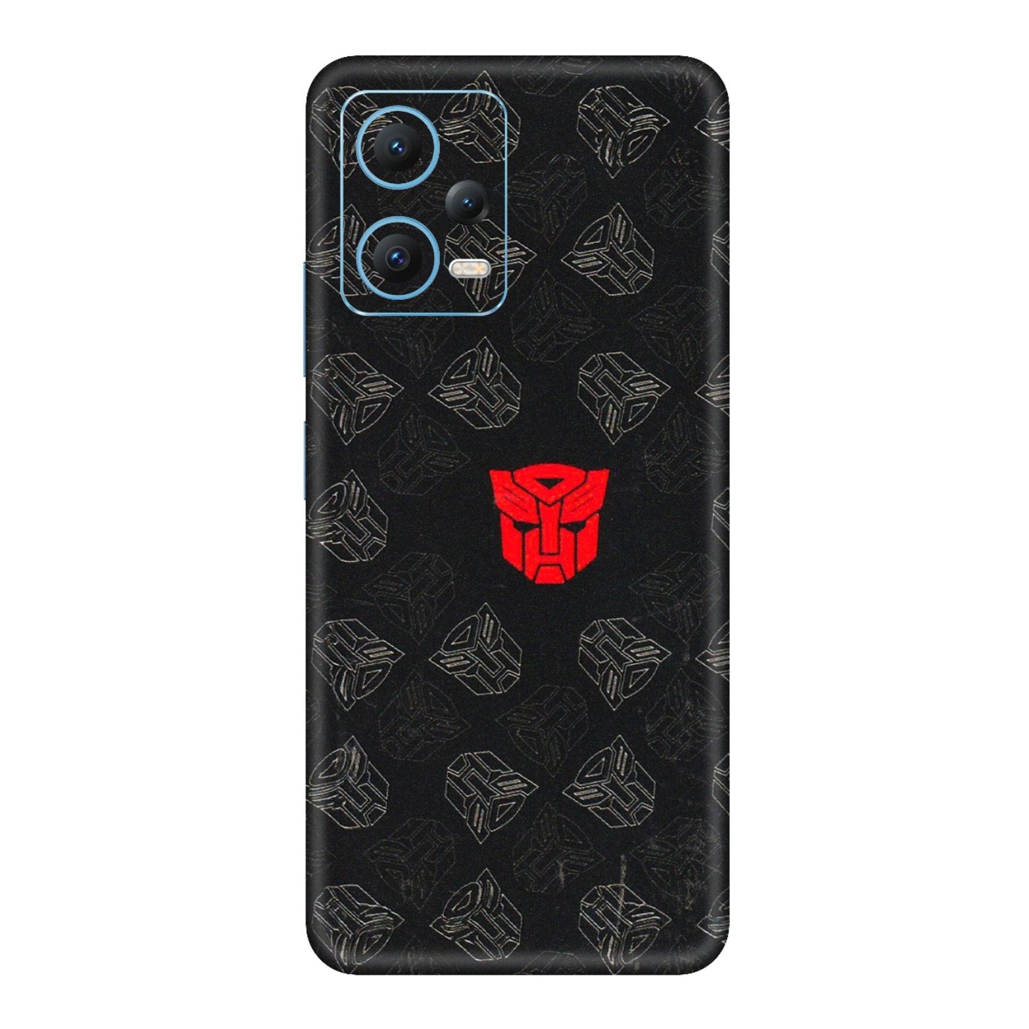 Xiaomi Redmi Phone Skins (All Models) - Transformers Devastation - 3D Embossed Finish (L-301) Redmi Note 12 5G