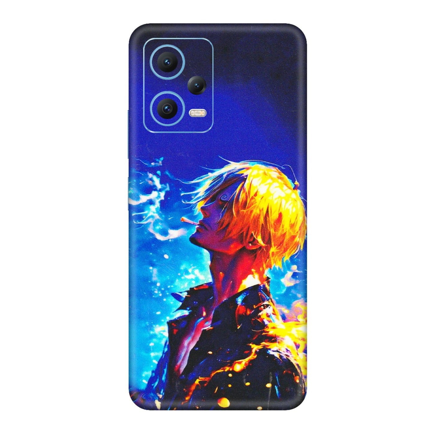 Xiaomi Redmi Phone Skins (All Models) - Sanji Vinsmoke One Piece - 3D Embossed Finish (L-319) Redmi Note 12 5G