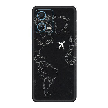 Xiaomi Redmi Phone Skins (All Models) - Never Ending Travel - 3D Embossed Finish (L-79) Redmi Note 12 5G