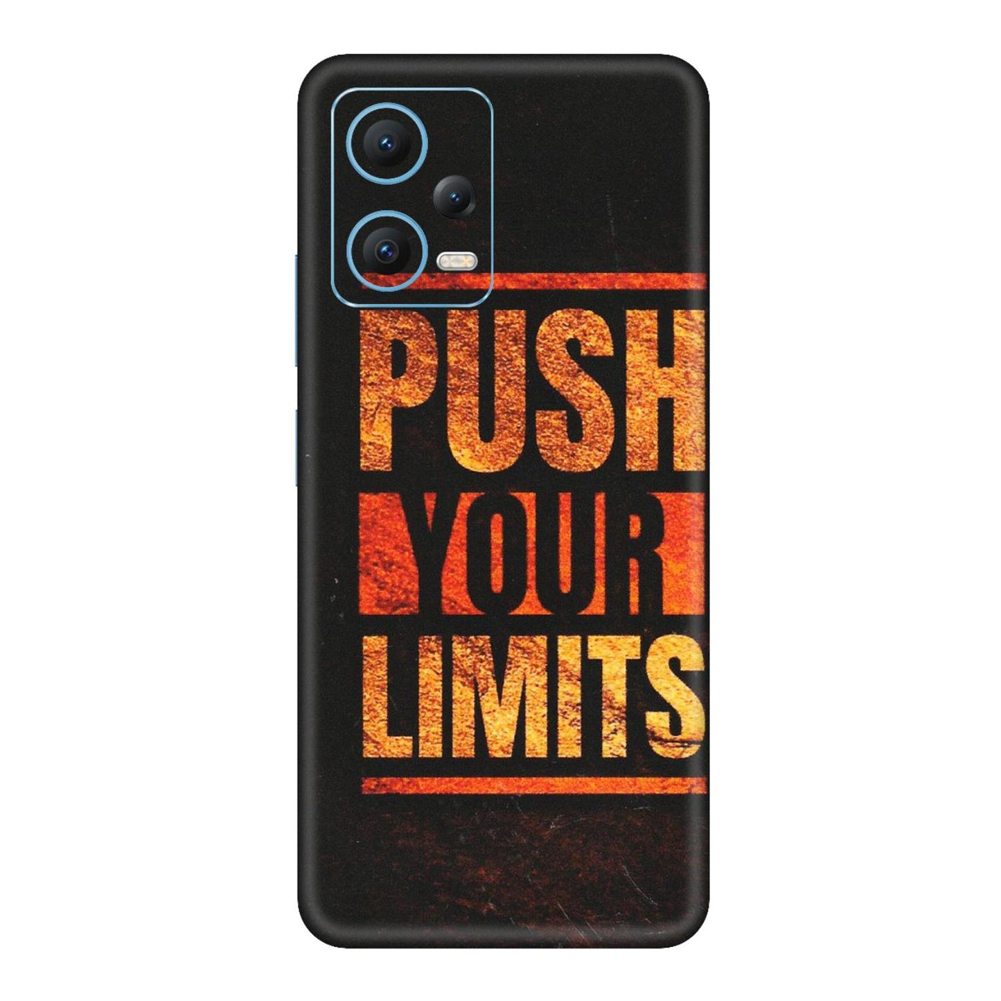 Xiaomi Redmi Phone Skins (All Models) - Push Your Limits - Matte Finish (M-118) Redmi Note 12 5G