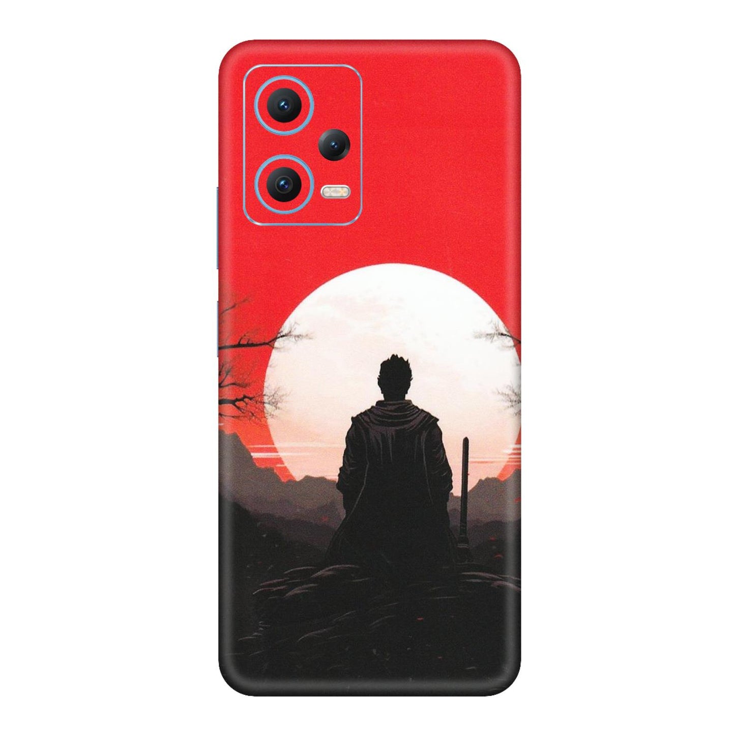 Xiaomi Redmi Phone Skins (All Models) - Samurai Anime - Matte Finish (M-141) Redmi Note 12 5G