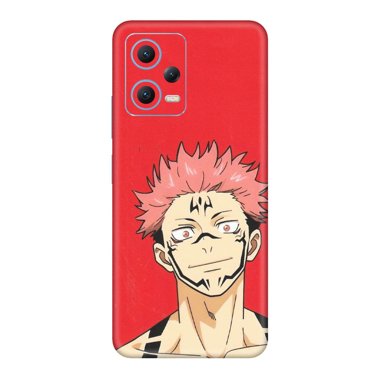Xiaomi Redmi Phone Skins (All Models) - Ryomen Sukuna Fun Anime - Matte Finish (M-153) Redmi Note 12 5G