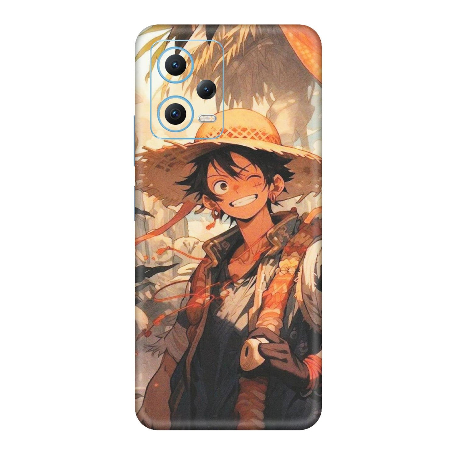 Xiaomi Redmi Phone Skins (All Models) - Anime Character Smile - Matte Finish (M-33) Redmi Note 12 5G