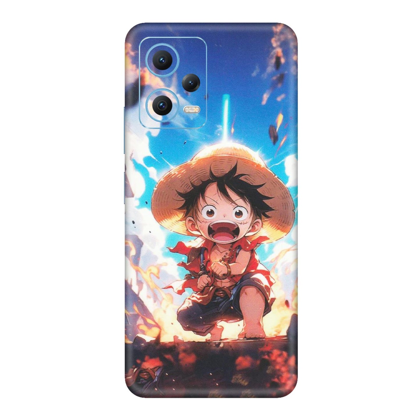 Xiaomi Redmi Phone Skins (All Models) - Toon One Piece Cute Character - Matte Finish (M-35) Redmi Note 12 5G