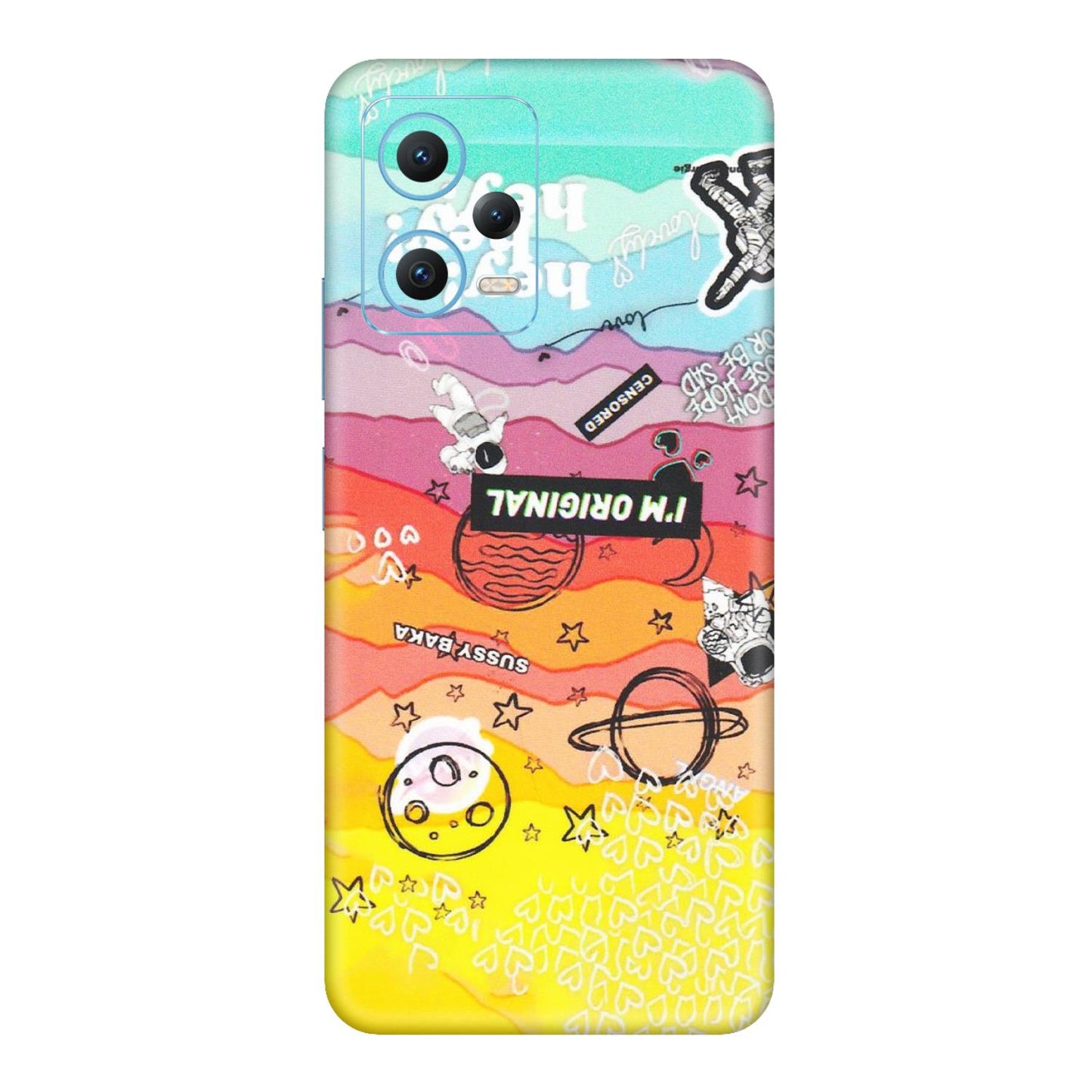 Xiaomi Redmi Phone Skins (All Models) - The Original Astronaut - Matte Finish (M-79) Redmi Note 12 5G