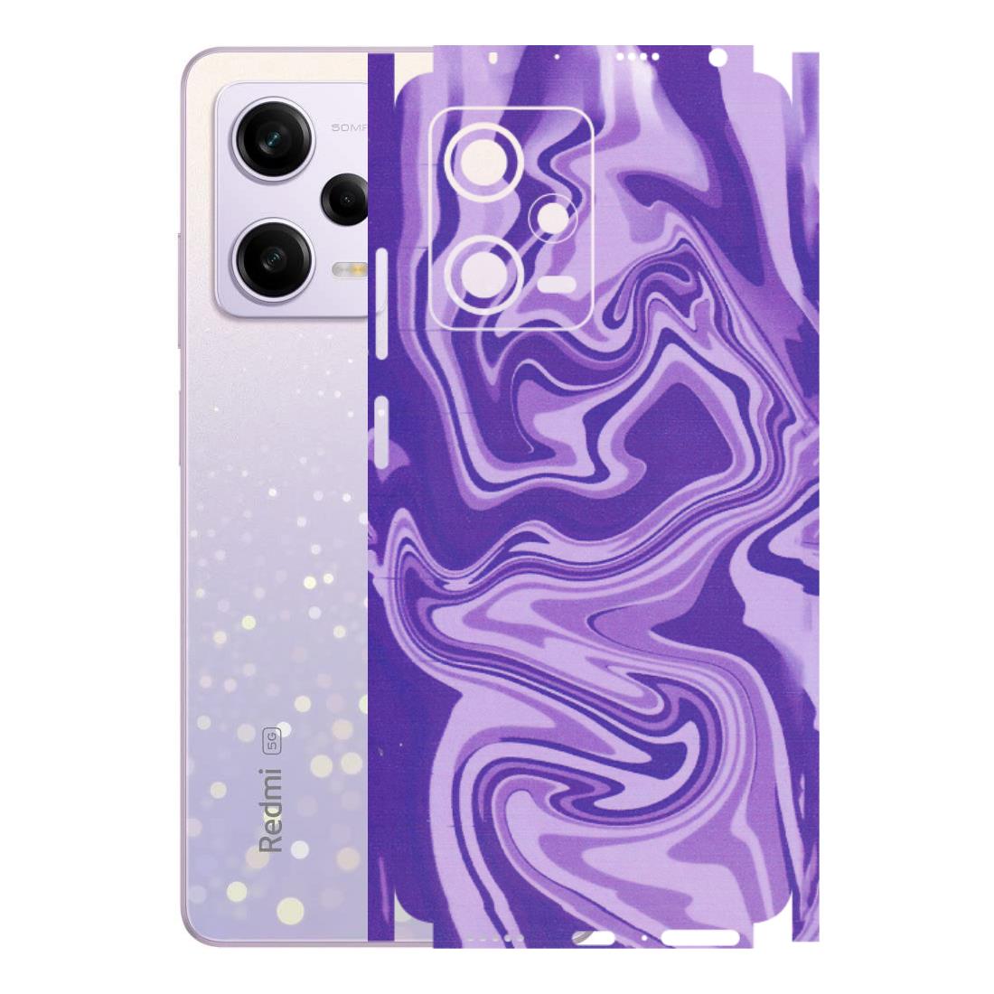 Xiaomi Redmi Phone Skins (All Models) - Hazy Purple Nights - Matte Finish (M-14) Redmi Note 12 Pro 5G