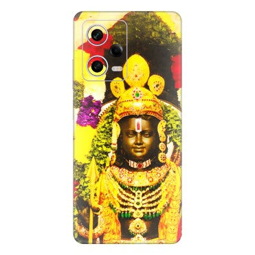 Xiaomi Redmi Phone Skins (All Models) - Ram Lalla Ayodhya - 3D Embossed Finish (L-103) Redmi Note 12 Pro 5G