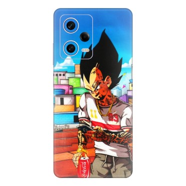 Xiaomi Redmi Phone Skins (All Models) - Vegeta - 3D Embossed Finish (L-136) Redmi Note 12 Pro 5G
