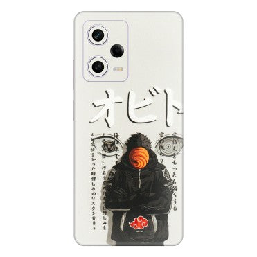 Xiaomi Redmi Phone Skins (All Models) - Obito Anime Eye - 3D Embossed Finish (L-19) Redmi Note 12 Pro 5G