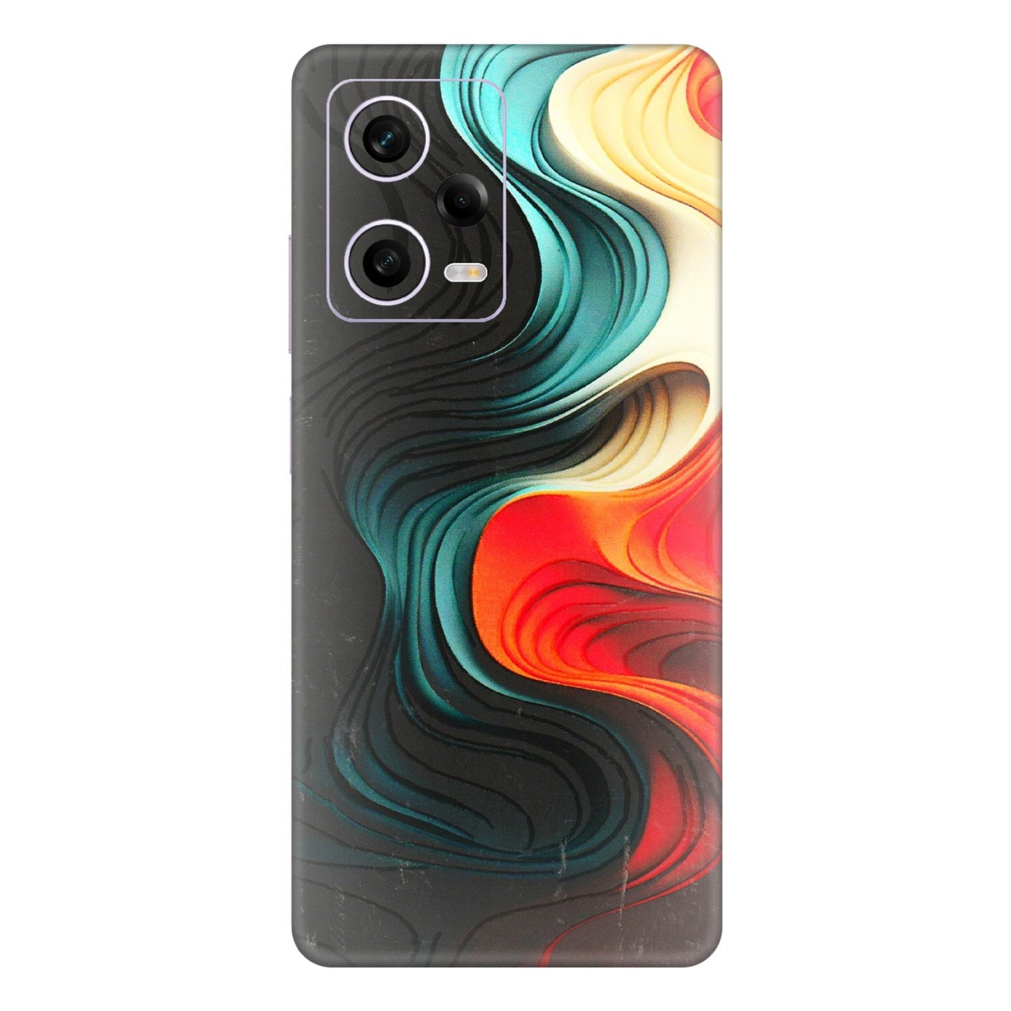 Xiaomi Redmi Phone Skins (All Models) - The Silky Swirl - 3D Embossed Finish (L-240) Redmi Note 12 Pro 5G
