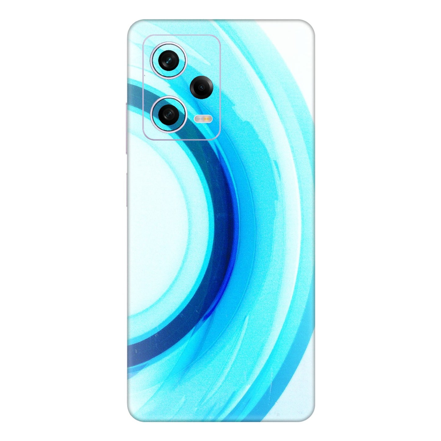 Xiaomi Redmi Phone Skins (All Models) - The Blue Curve - 3D Embossed Finish (L-244) Redmi Note 12 Pro 5G