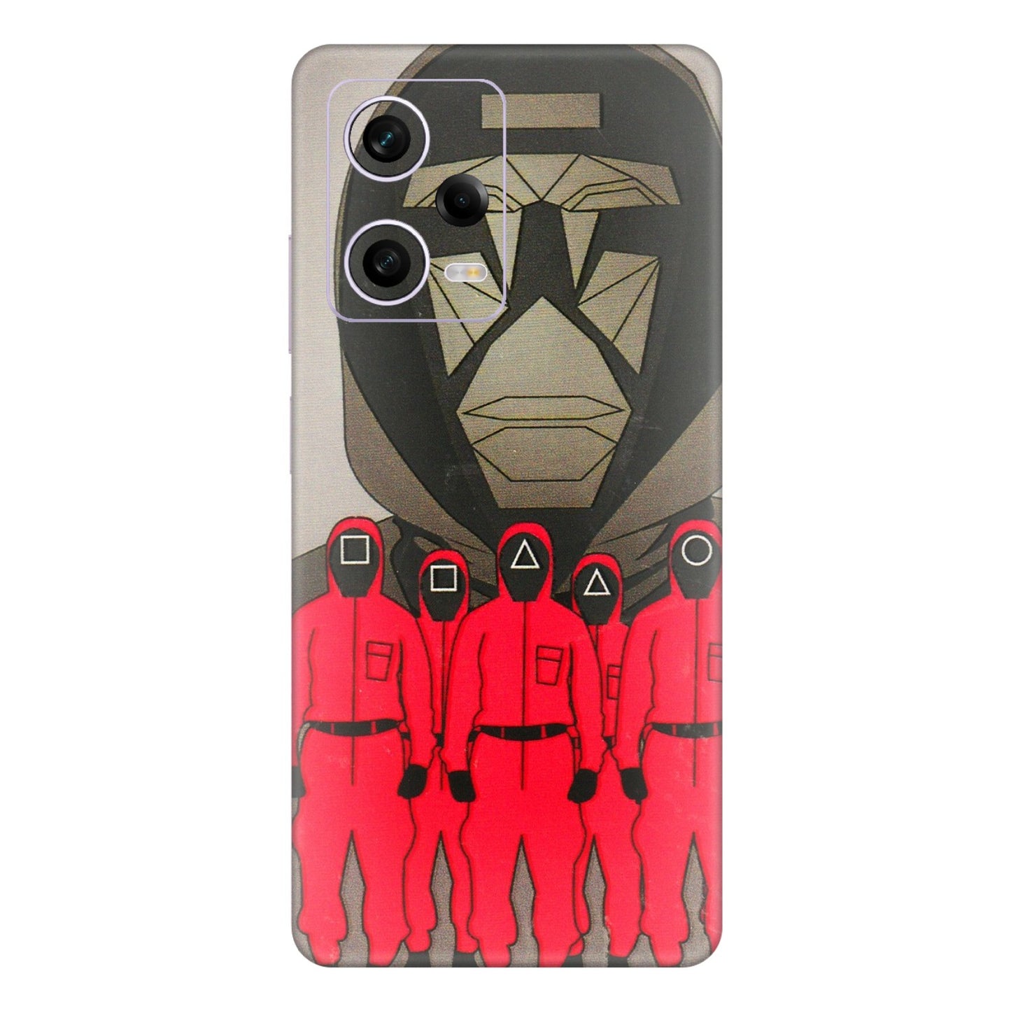 Xiaomi Redmi Phone Skins (All Models) - Squid Game Hero - 3D Embossed Finish (L-245) Redmi Note 12 Pro 5G