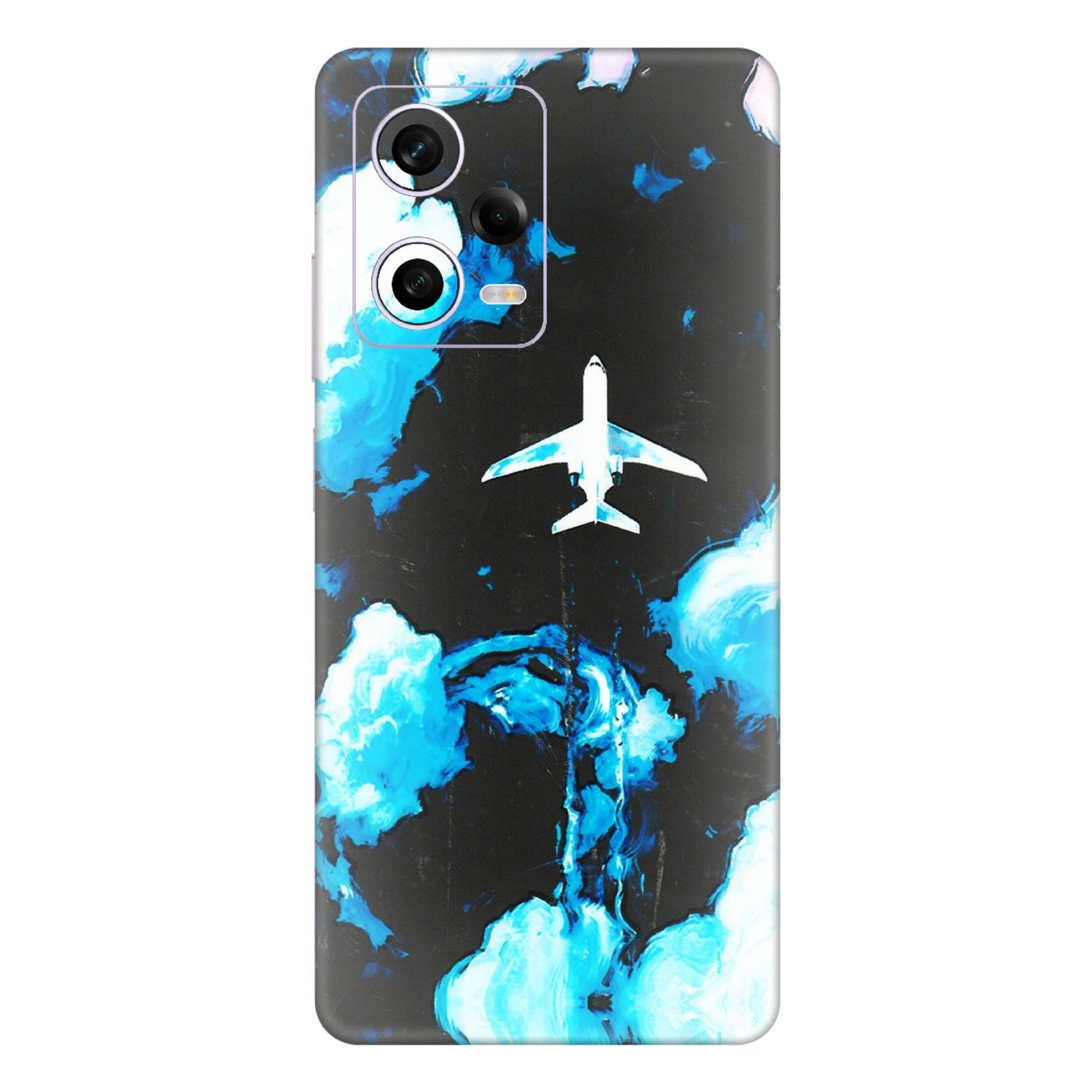Xiaomi Redmi Phone Skins (All Models) - Travel In Airline - 3D Embossed Finish (L-264) Redmi Note 12 Pro 5G