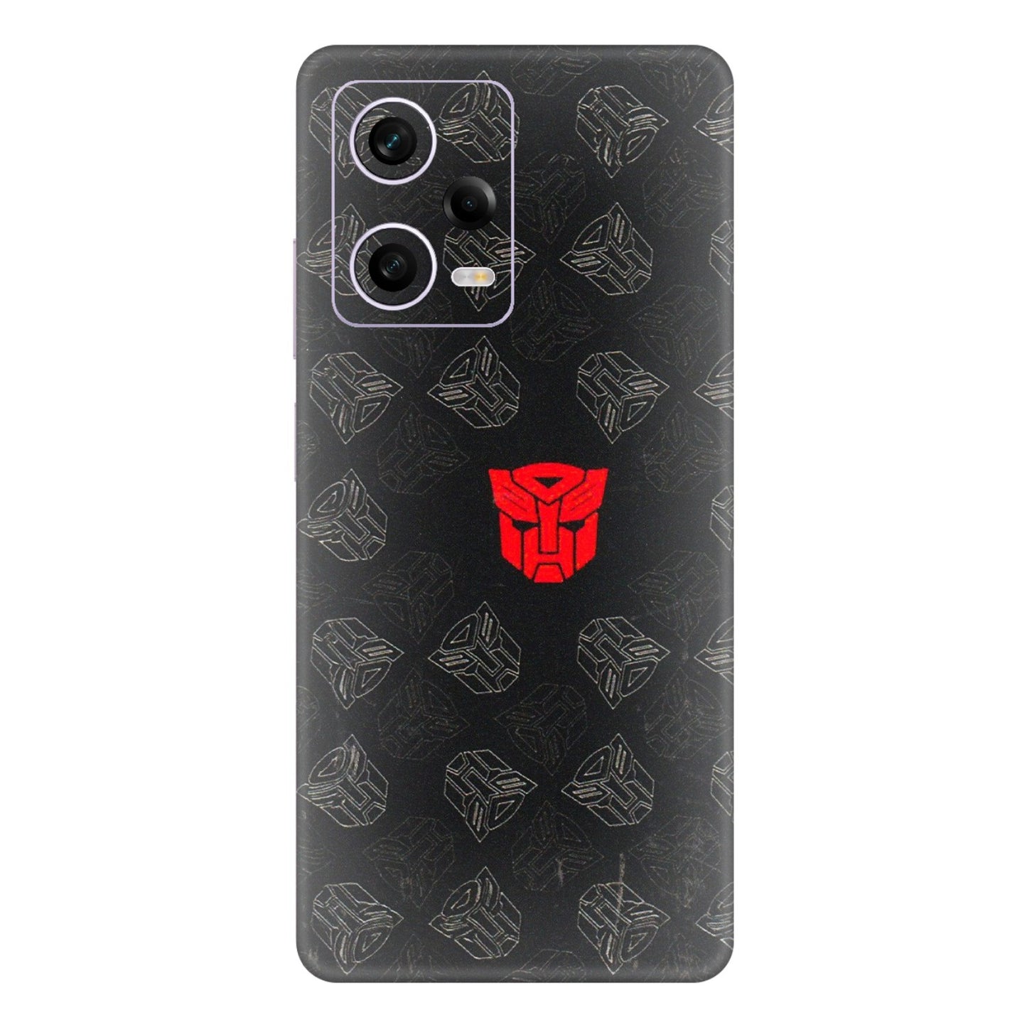 Xiaomi Redmi Phone Skins (All Models) - Transformers Devastation - 3D Embossed Finish (L-301) Redmi Note 12 Pro 5G