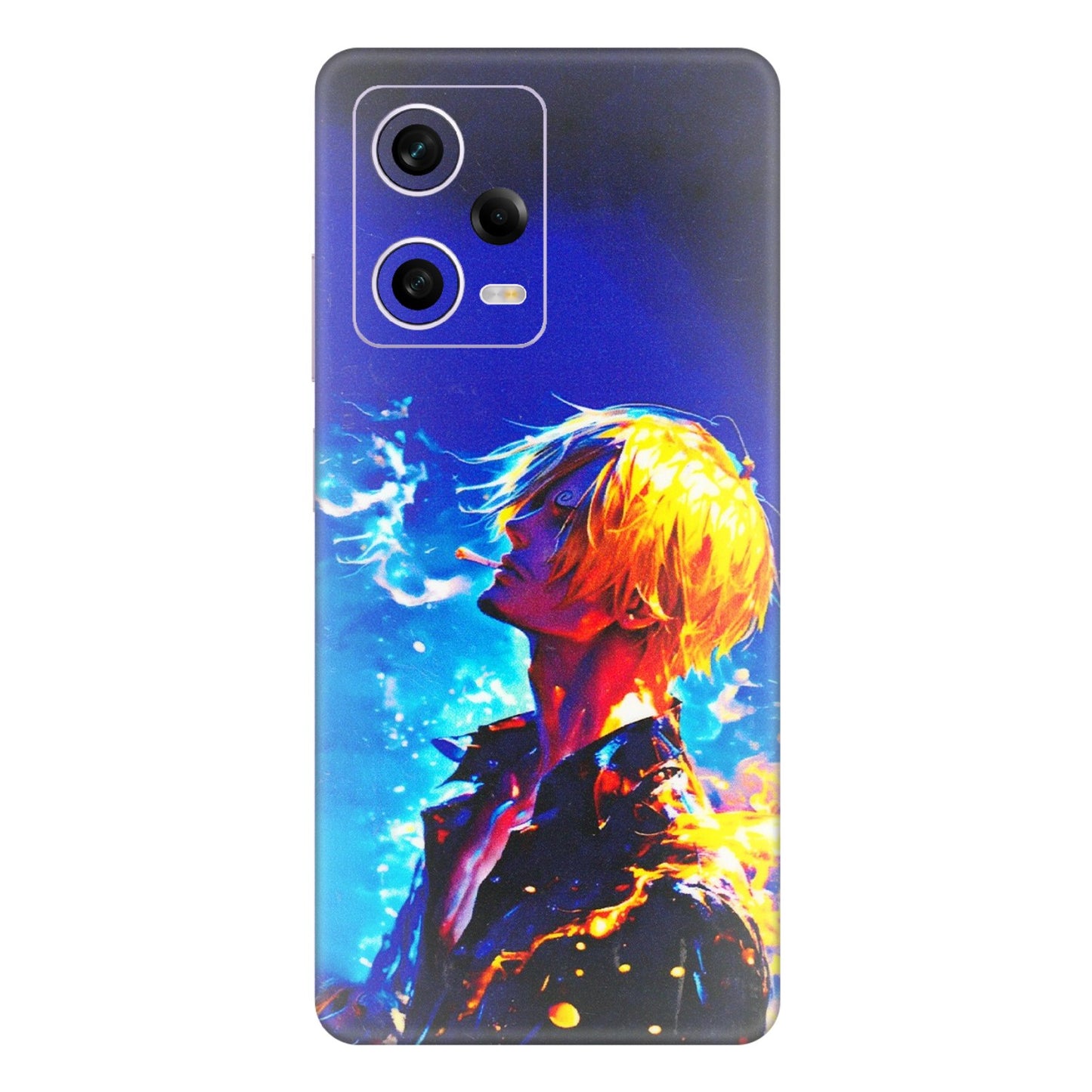 Xiaomi Redmi Phone Skins (All Models) - Sanji Vinsmoke One Piece - 3D Embossed Finish (L-319) Redmi Note 12 Pro 5G