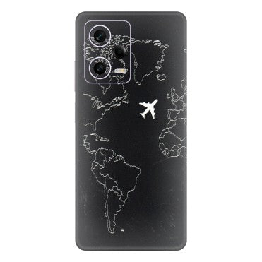 Xiaomi Redmi Phone Skins (All Models) - Never Ending Travel - 3D Embossed Finish (L-79) Redmi Note 12 Pro 5G