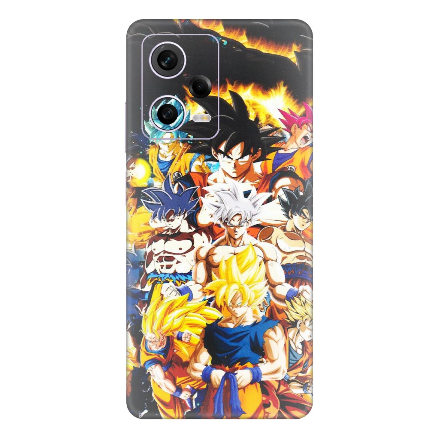 Xiaomi Redmi Phone Skins (All Models) - Ultimate Dragon Ball Z - Matte Finish (M-100) Redmi Note 12 Pro 5G