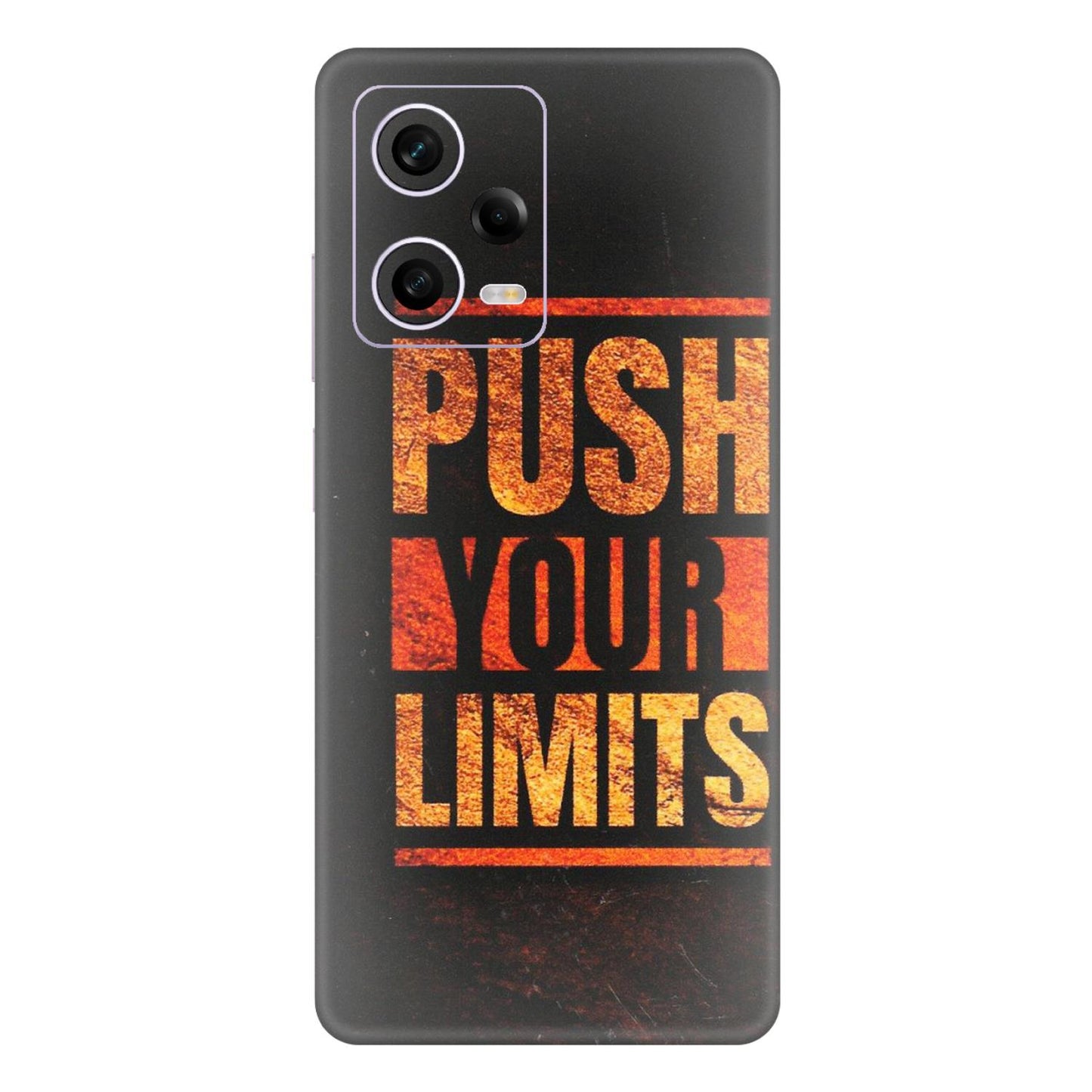 Xiaomi Redmi Phone Skins (All Models) - Push Your Limits - Matte Finish (M-118) Redmi Note 12 Pro 5G