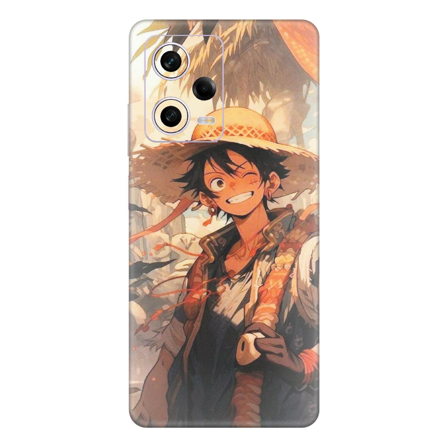 Xiaomi Redmi Phone Skins (All Models) - Anime Character Smile - Matte Finish (M-33) Redmi Note 12 Pro 5G