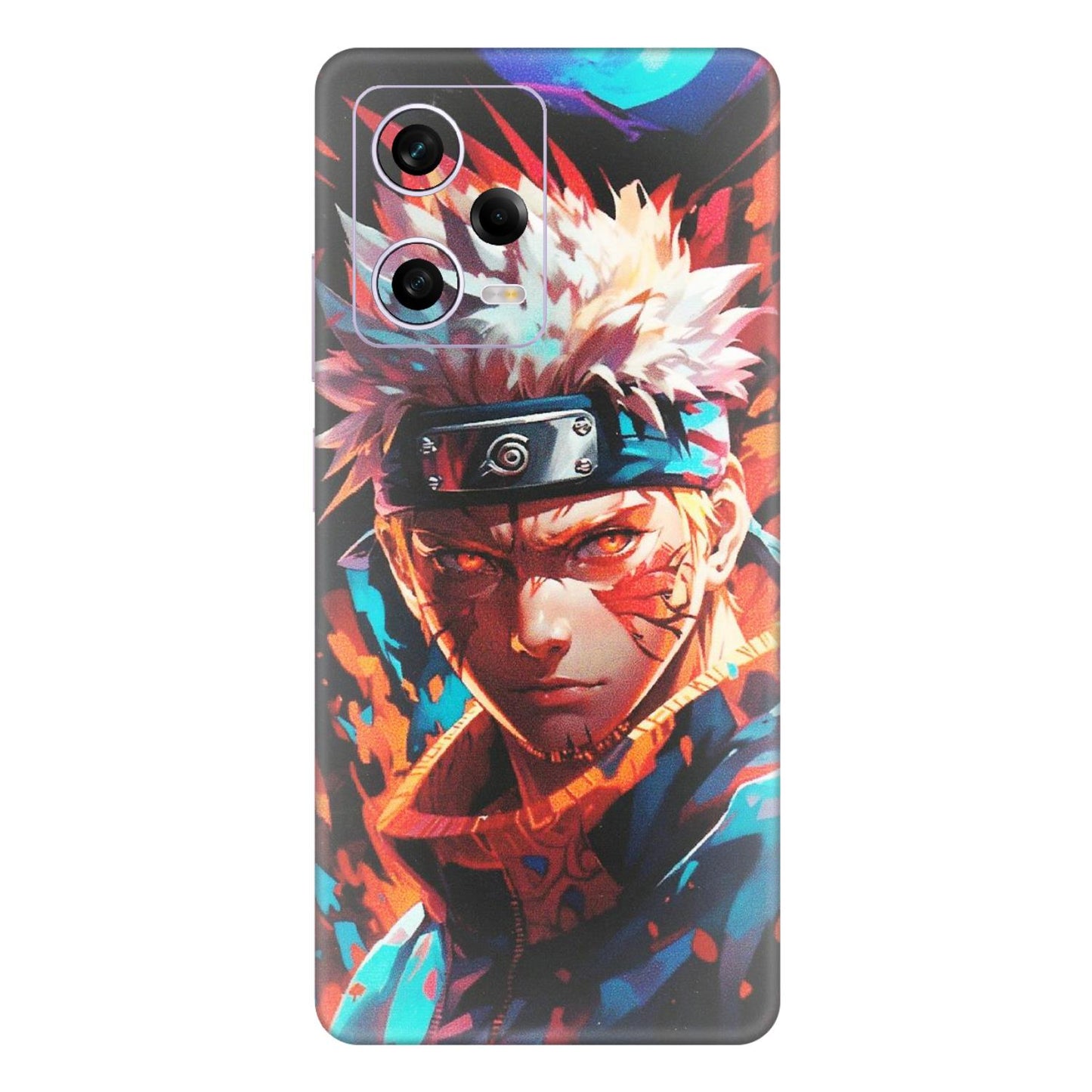 Xiaomi Redmi Phone Skins (All Models) - Anime Ferocious Character - Matte Finish (M-44) Redmi Note 12 Pro 5G