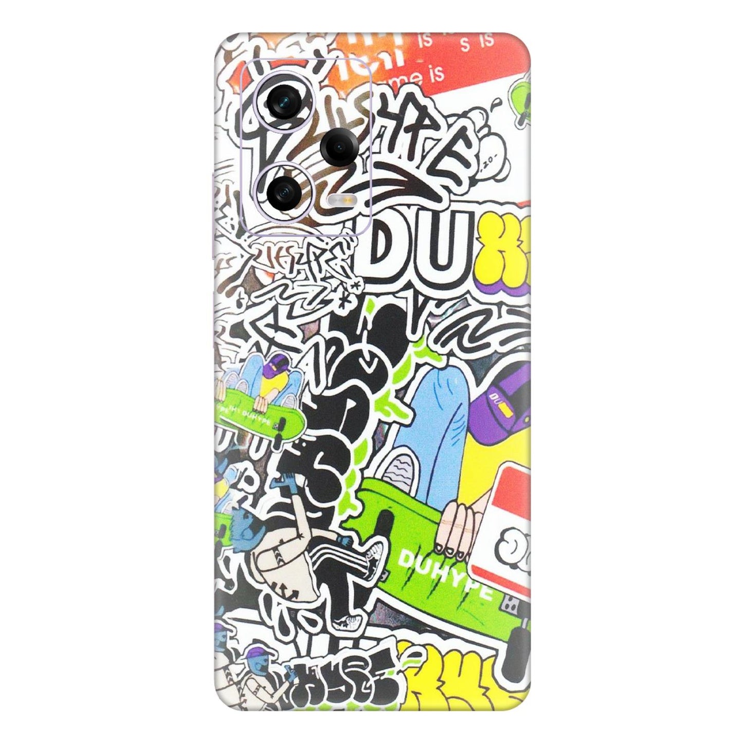 Xiaomi Redmi Phone Skins (All Models) - Dope Graffiti - Matte Finish (M-61) Redmi Note 12 Pro 5G