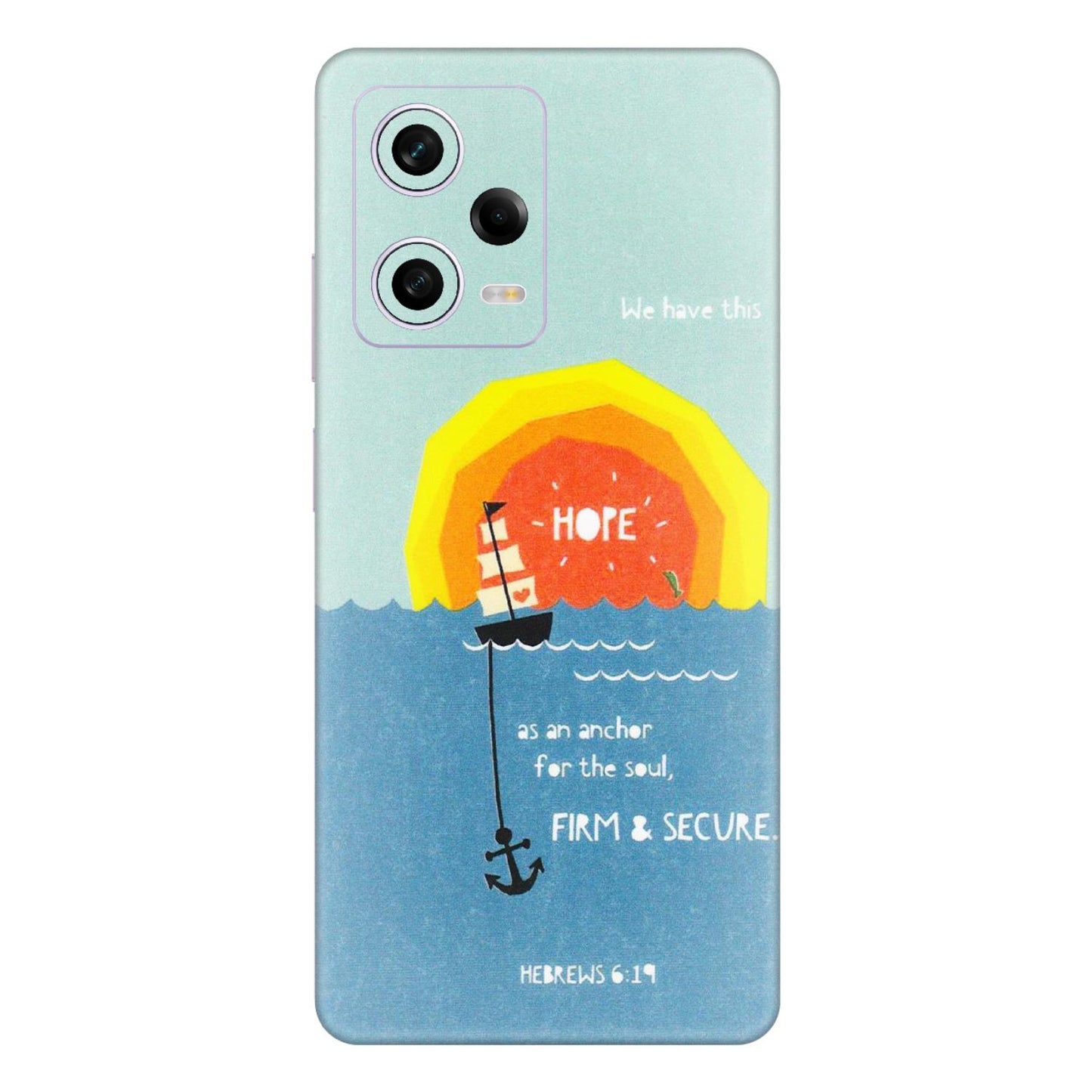 Xiaomi Redmi Phone Skins (All Models) - A Beautiful Sunset of Hope - Matte Finish (M-75) Redmi Note 12 Pro 5G