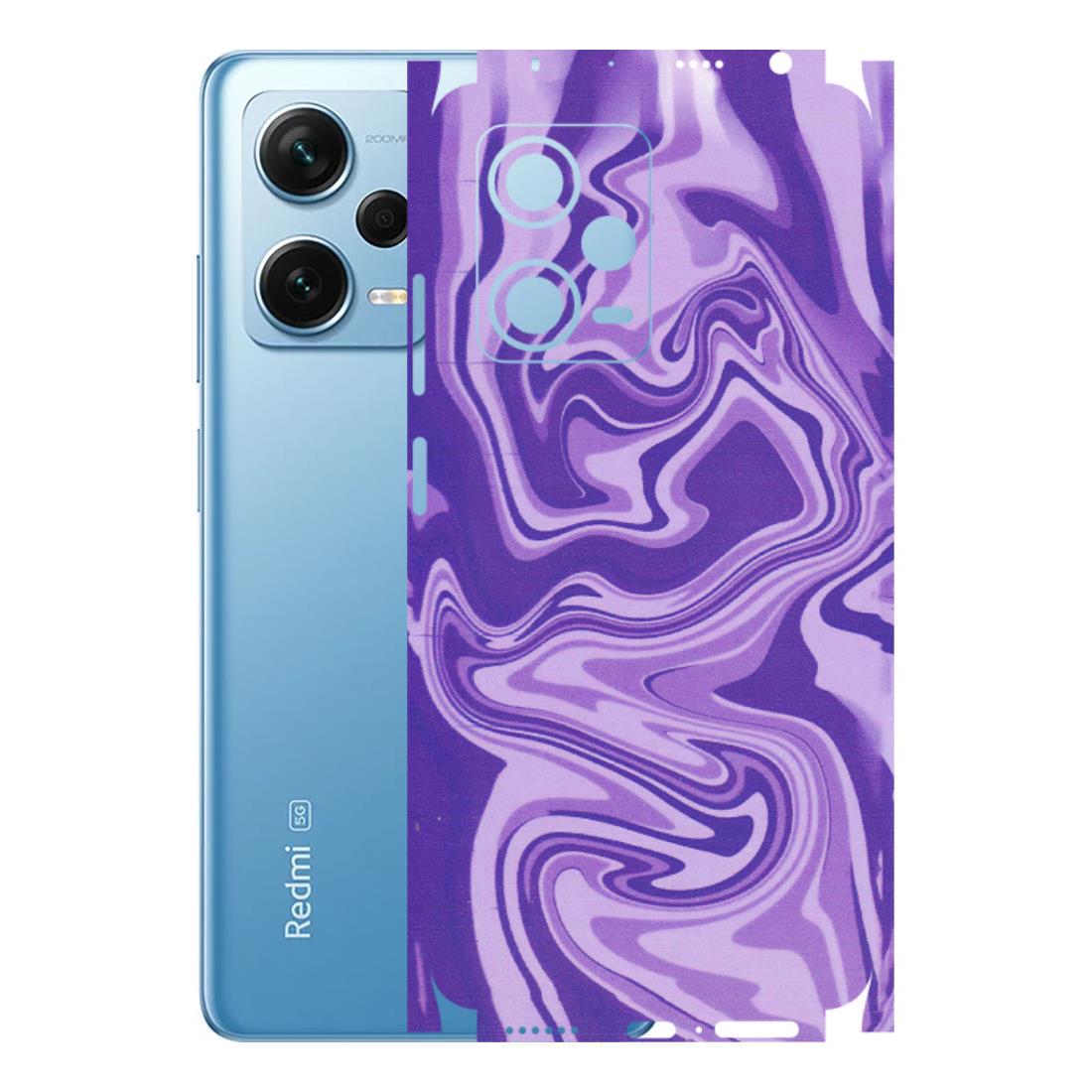 Xiaomi Redmi Phone Skins (All Models) - Hazy Purple Nights - Matte Finish (M-14) Redmi Note 12 Pro Plus 5G