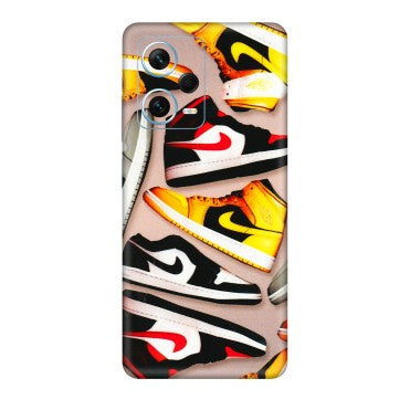 Xiaomi Redmi Phone Skins (All Models) - Sneaker Lover - 3D Embossed Finish (L-135) Redmi Note 12 Pro Plus 5G