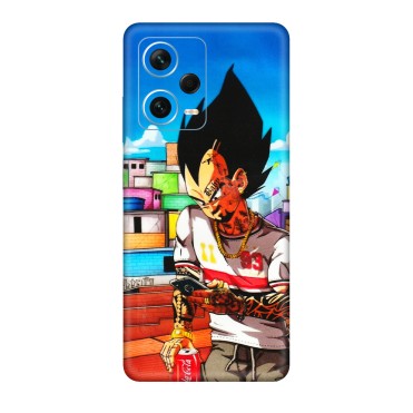 Xiaomi Redmi Phone Skins (All Models) - Vegeta - 3D Embossed Finish (L-136) Redmi Note 12 Pro Plus 5G