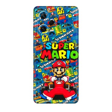 Xiaomi Redmi Phone Skins (All Models) - Super Mario Kart - 3D Embossed Finish (L-140) Redmi Note 12 Pro Plus 5G